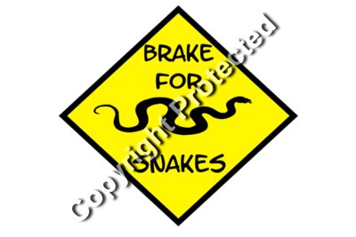 Brake for snakes 